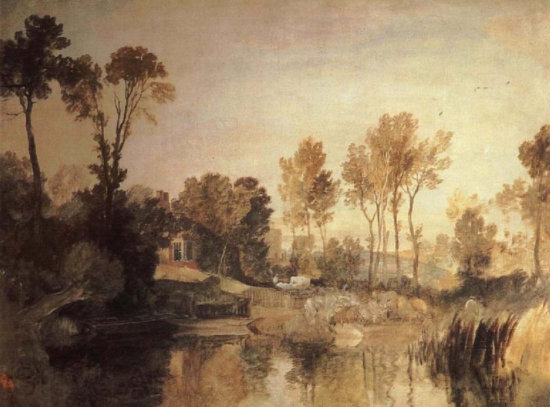 Joseph Mallord William Turner Landscape France oil painting art
